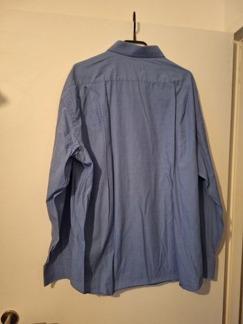 Chemise à manche longue bleu