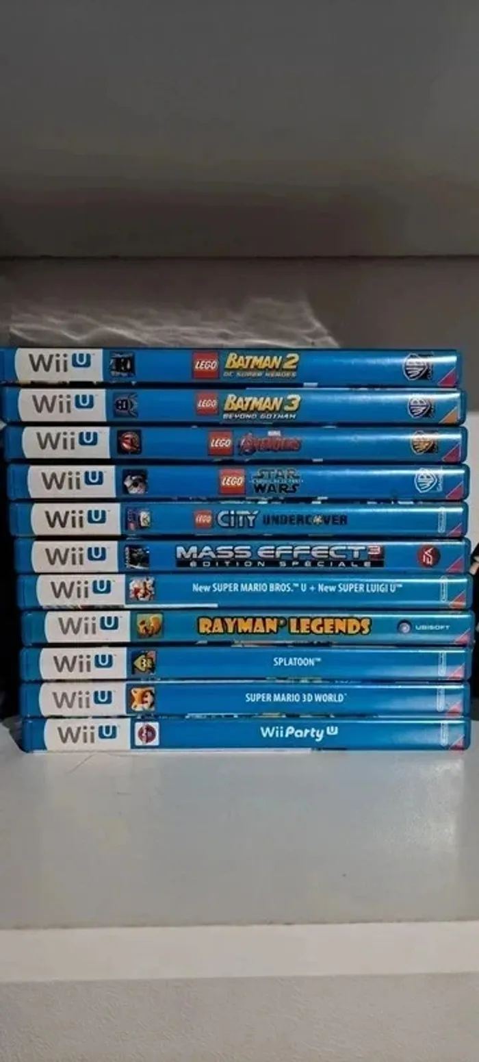 Lot de jeux Wii U - photo numéro 3