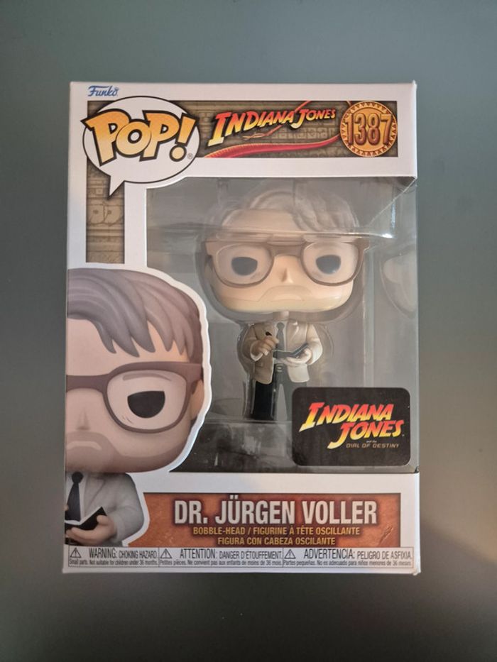 Figurine Funko Pop Lego Indiana Jones 1387 Dr Jurgen Voller