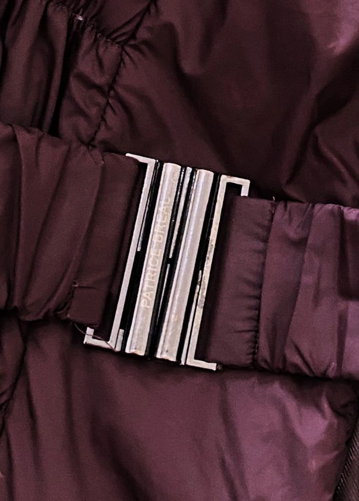 Manteau doudoune bordeaux Patrice Bréal - photo numéro 6