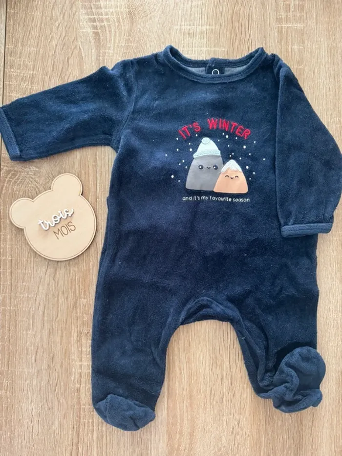 Pijamas - Taille 3 mois