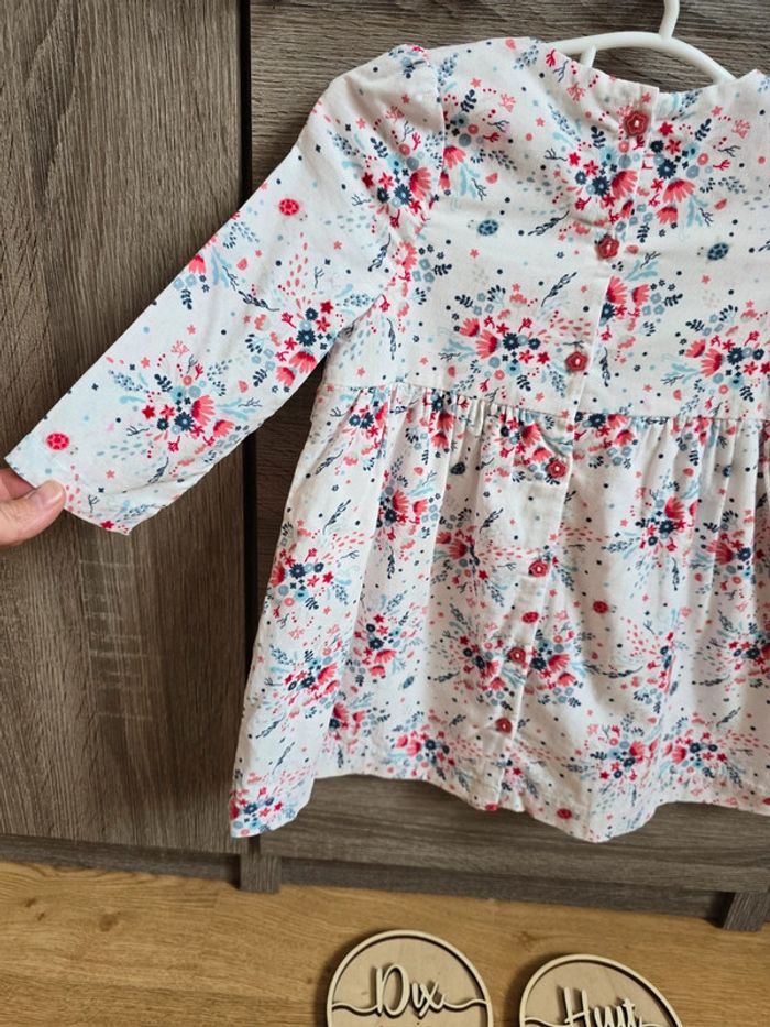 Vêtement Bébé Fille - Robe fleurie - Sergent Major - 18 mois 80 cm - photo numéro 7