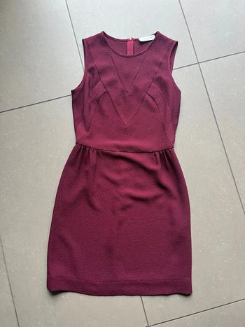 Robe bordeaux Sandro S