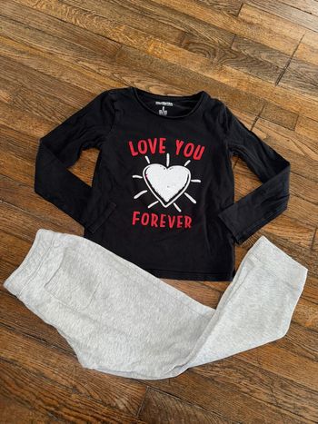 T-shirt orchestra et jogging Monoprix 8 ans