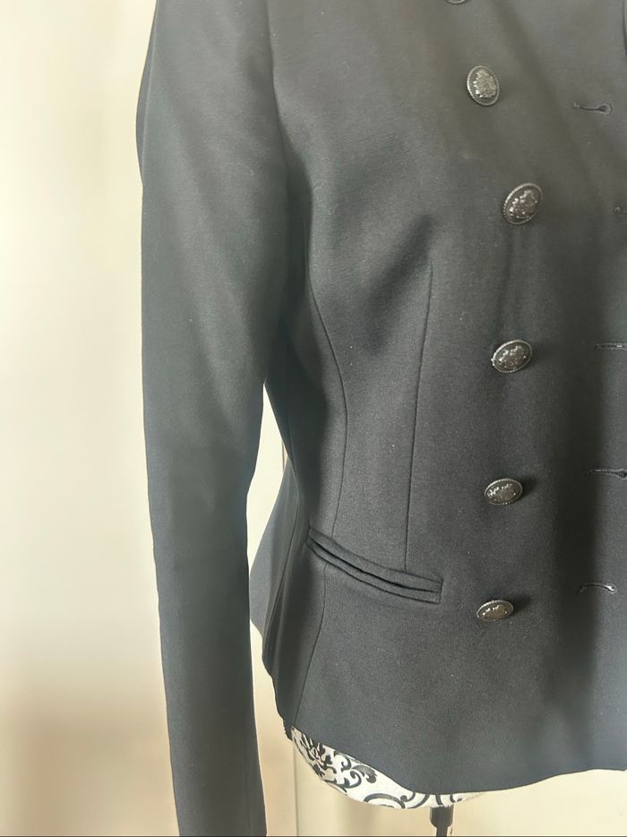 Blazer 123 Paris taille 36 noir - photo numéro 6