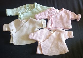 Lot de 4 gilets en laine