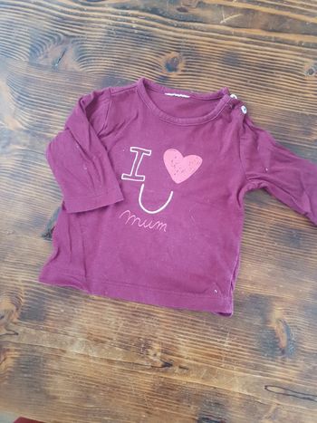 T-shrit taille 3 mois