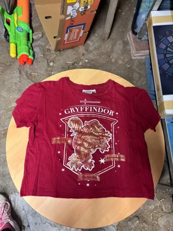 CROP top manche courte Harry Potter fille