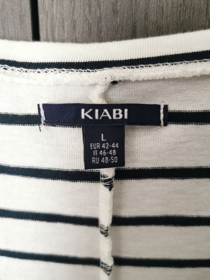 Robe marine avec épaules dénudées - photo numéro 4