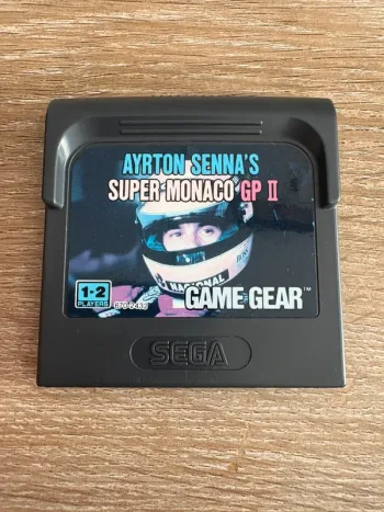 Ayrton senna’s super monaco gp 2 sega game gear