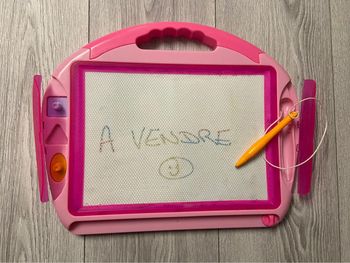 Tablette écriture enfant rose