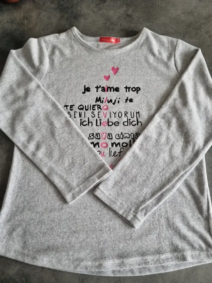 Haut de pyjama Tissaia - photo numéro 6