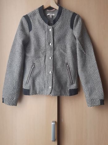 Blouson gris foncé brillant Esprit