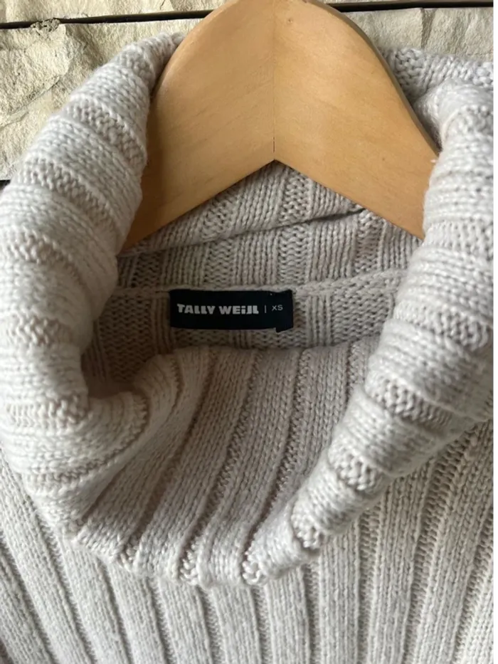 Pull col roulé vintage - Taille XS - Chic & Intemporel - photo numéro 2