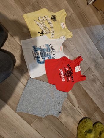 Lot de 4 débardeurs