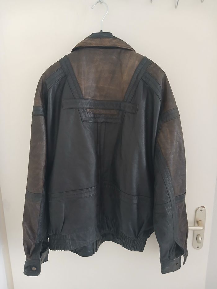 Veste cuir véritable –Rover & Lakes –taille 50 - photo numéro 2