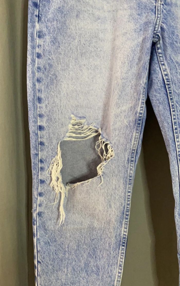 Jean mom bleu - photo numéro 3