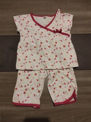 Pyjama 2 pièces été