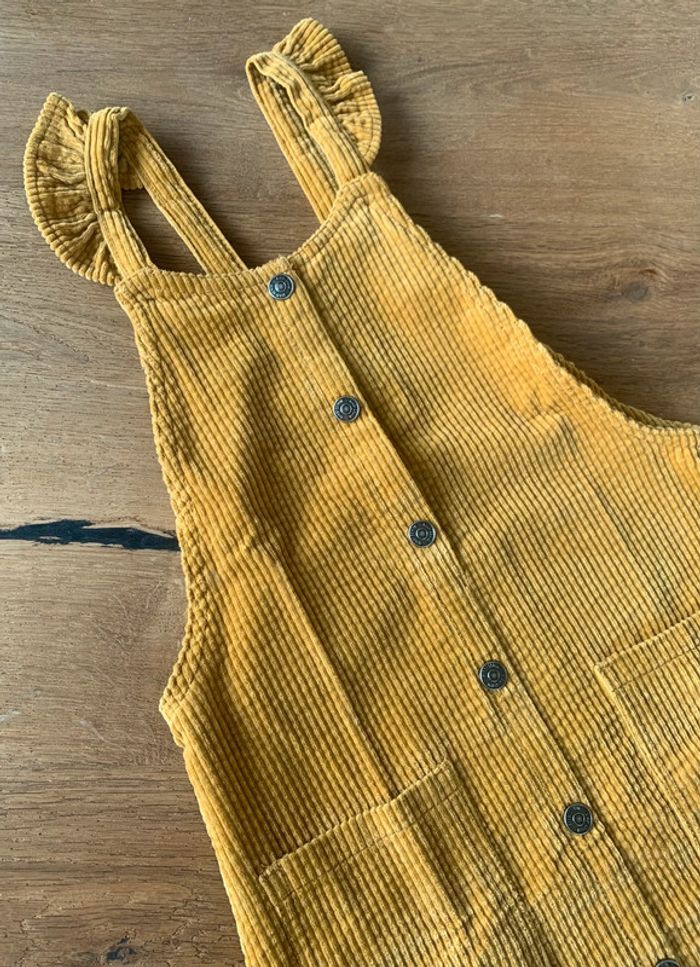 Robe salopette moutarde - photo numéro 2