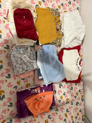 Lot vêtements bébé fille 12 mois