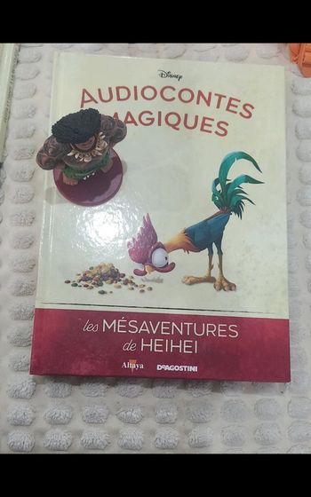 106ēme audioconte magique collection altaya deagostini livre et figurine disney audio compte
