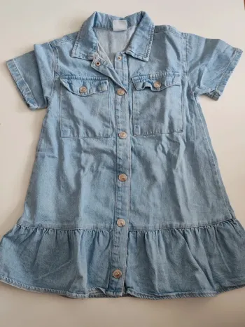 Robe en jean Zara 122cm