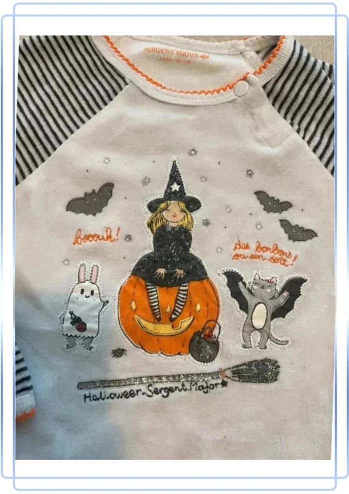 Très beau pyjama velours 2 ans sergent Major - photo numéro 2