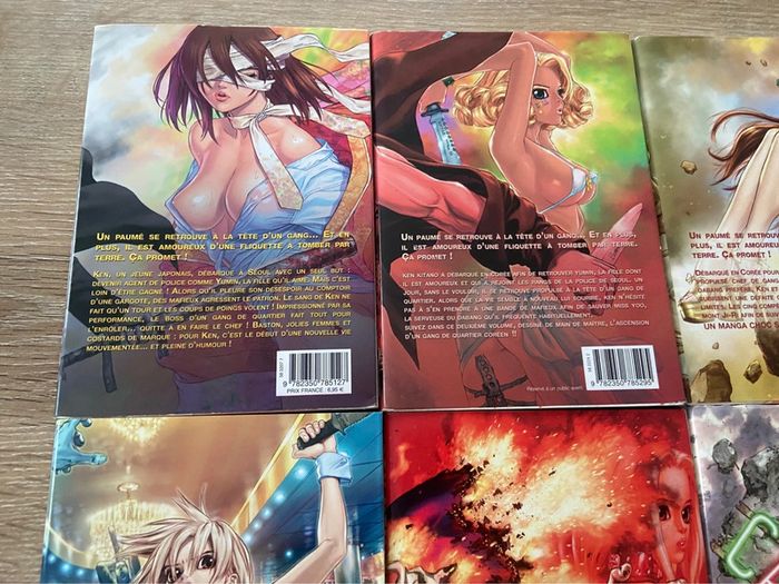 Lot de 10 manga sun ken rock - photo numéro 8