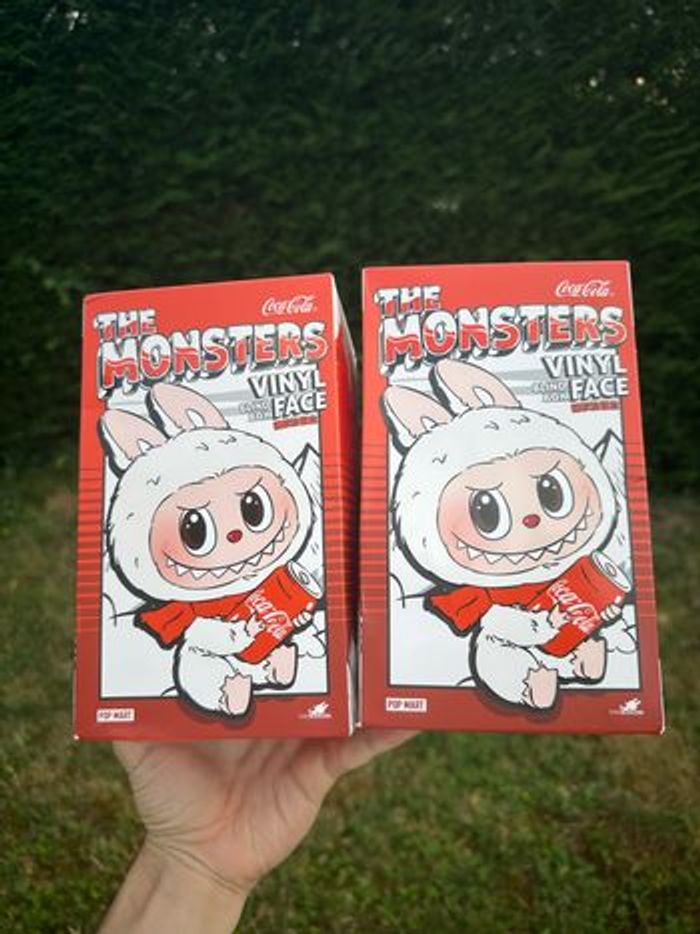 Lot de Pop Mart Labubu The monsters Vinyl Face Coca Cola