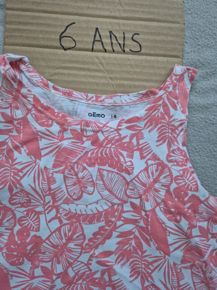 T-shirt fille 6 ans gemo - photo numéro 5