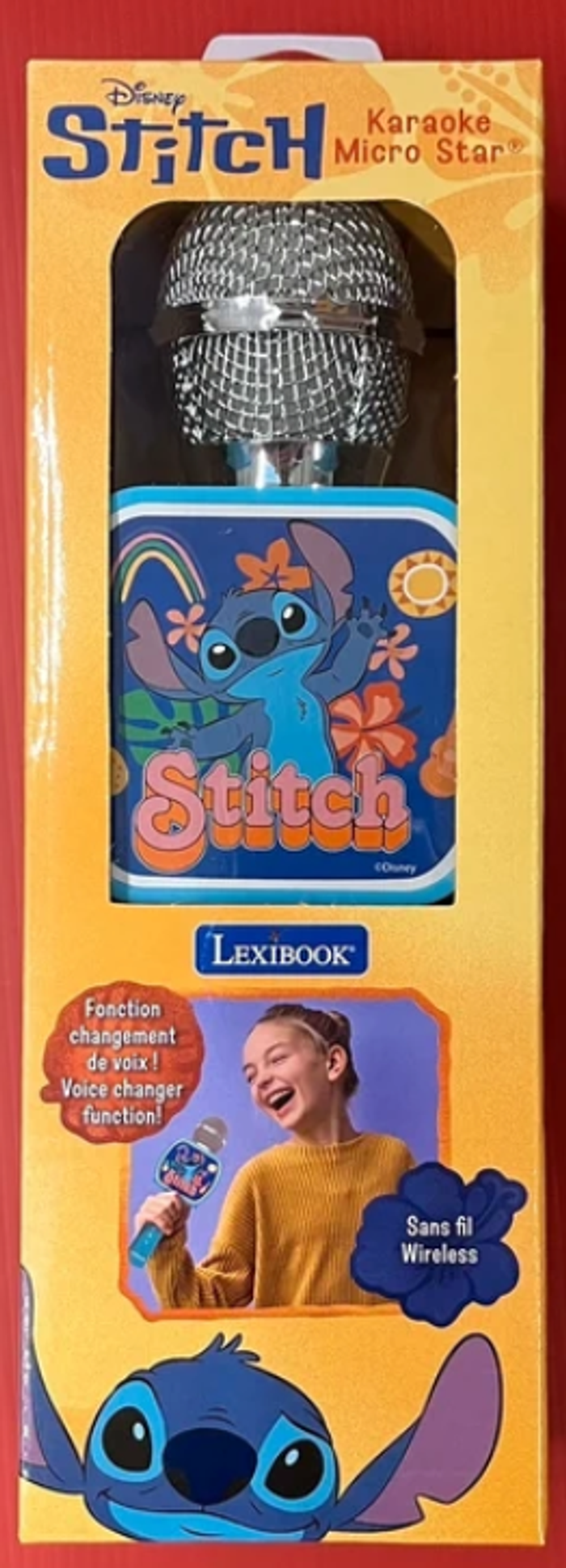Micro sans fil Stitch neuf jamais ouvert - karaoké -lexibook - Disney