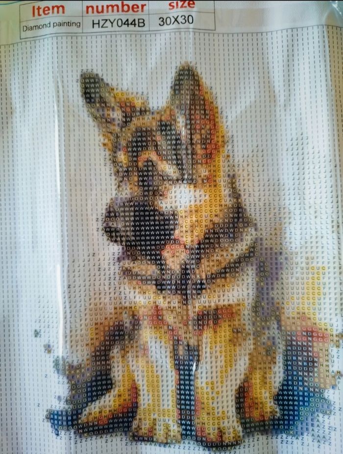 Diamond painting chiot #A025 - photo numéro 3