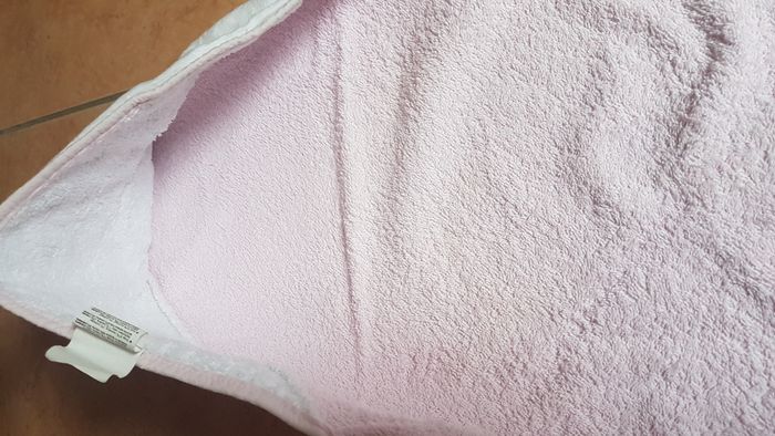 Sortie de bain bébé fille rose Mots d'enfants - photo numéro 4