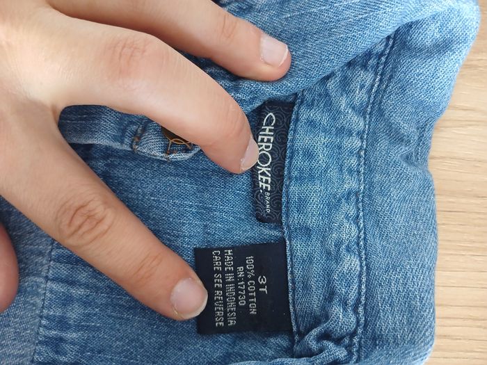 Veste en jean taille 3 ans - photo numéro 2