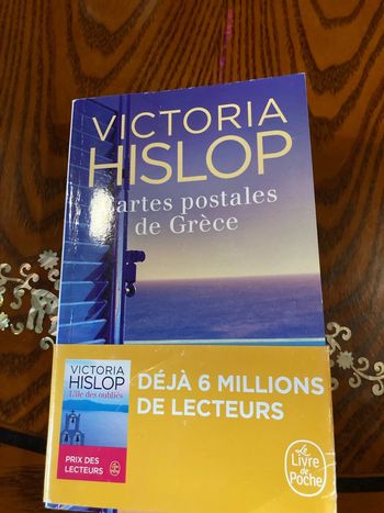 Livre Cartes postales de Grèce Victoria Hislop