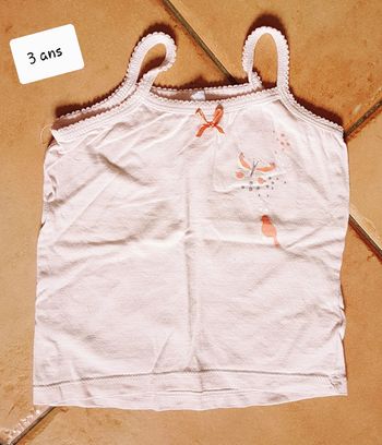 Débardeur vertbaudet 3 ans