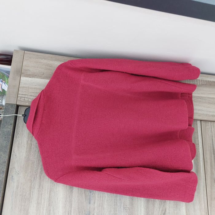 Veste laine framboise - photo numéro 3