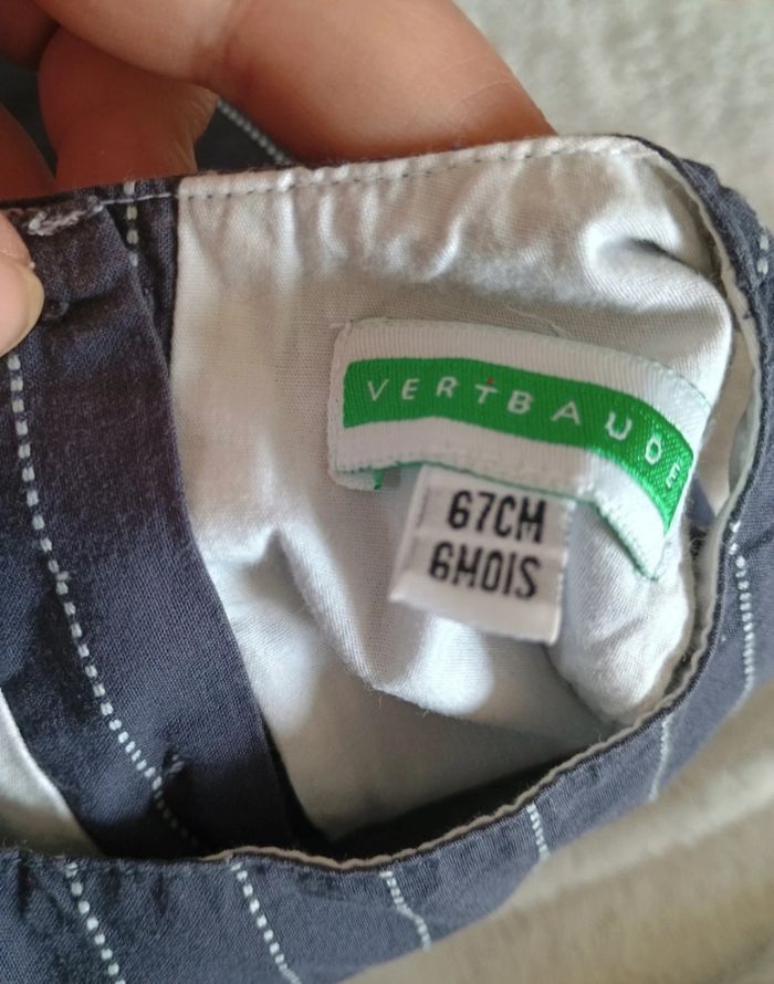 Robe peu porter Vertbaudet 6 mois - photo numéro 3