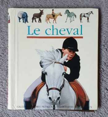 Livre pour enfants "Le Cheval" (3-5 ans) / Gallimard Jeunesse