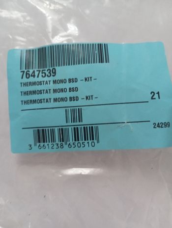 Kit Thermostat Pour Ballon D'eau Chaude De Marque De Dietrich