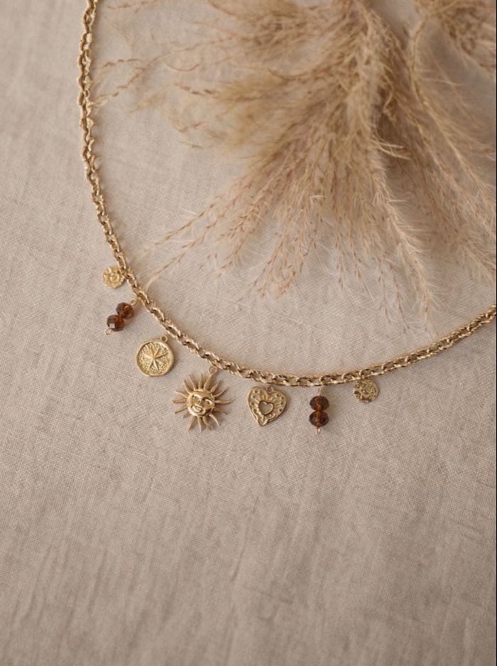 Collier 100% inoxydable à breloques - photo numéro 4