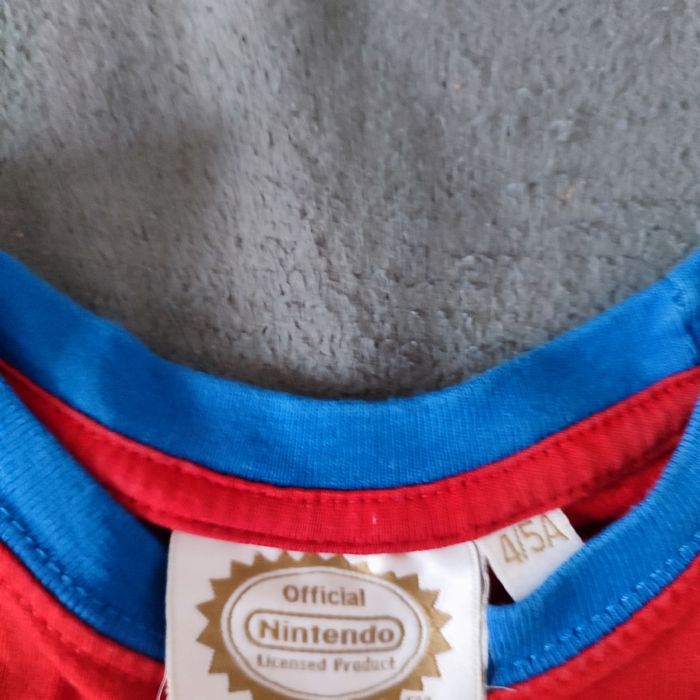 Pyjama court 4-5 ans Mario Nintendo - photo numéro 2