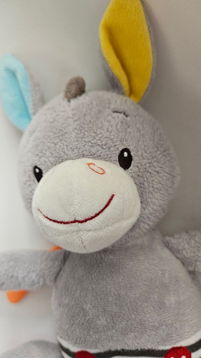 Peluche musicale Âne - photo numéro 4
