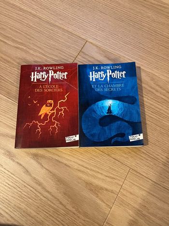 Livres Harry Potter folio junior