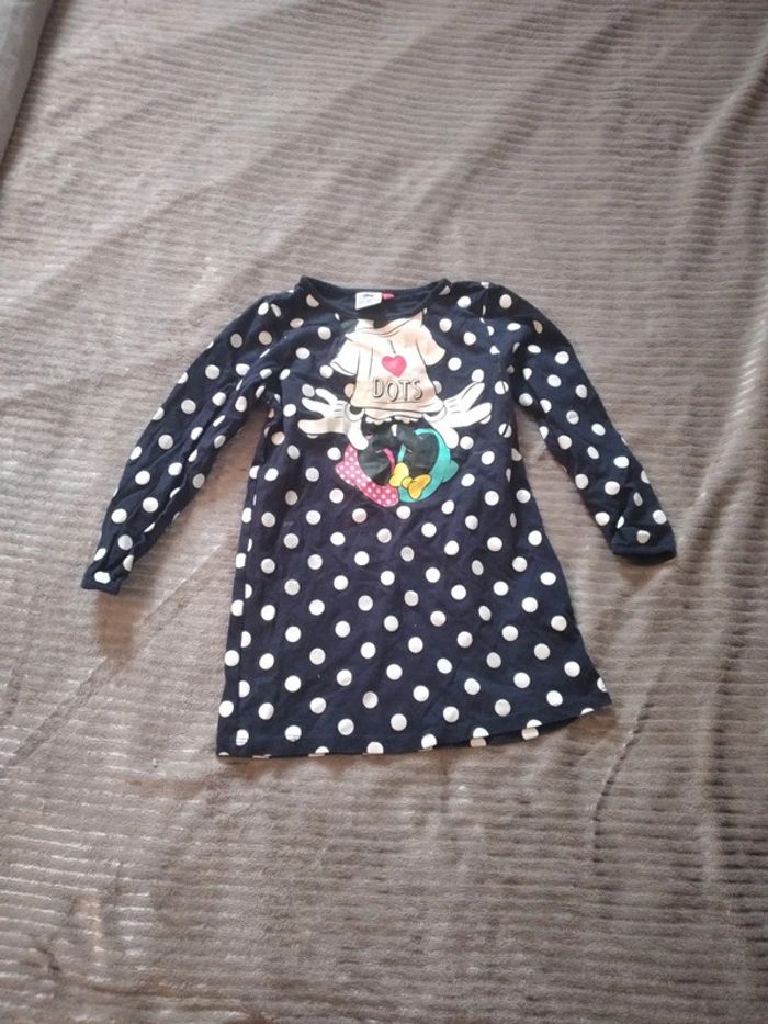 Robe tunique minnie marine