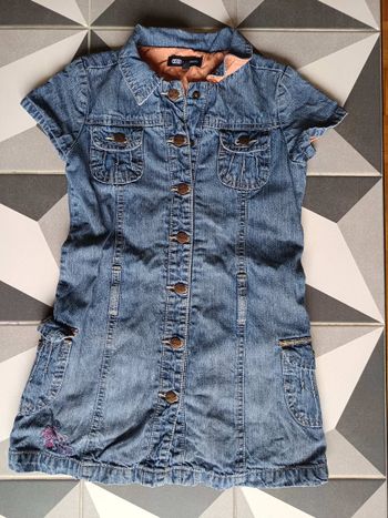 Robe jean kids graffiti 5 ans