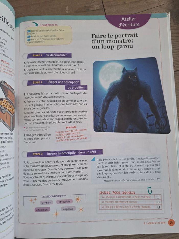 Manuel de français 6èmes
L'envol des lettres Belin éducation - photo numéro 4