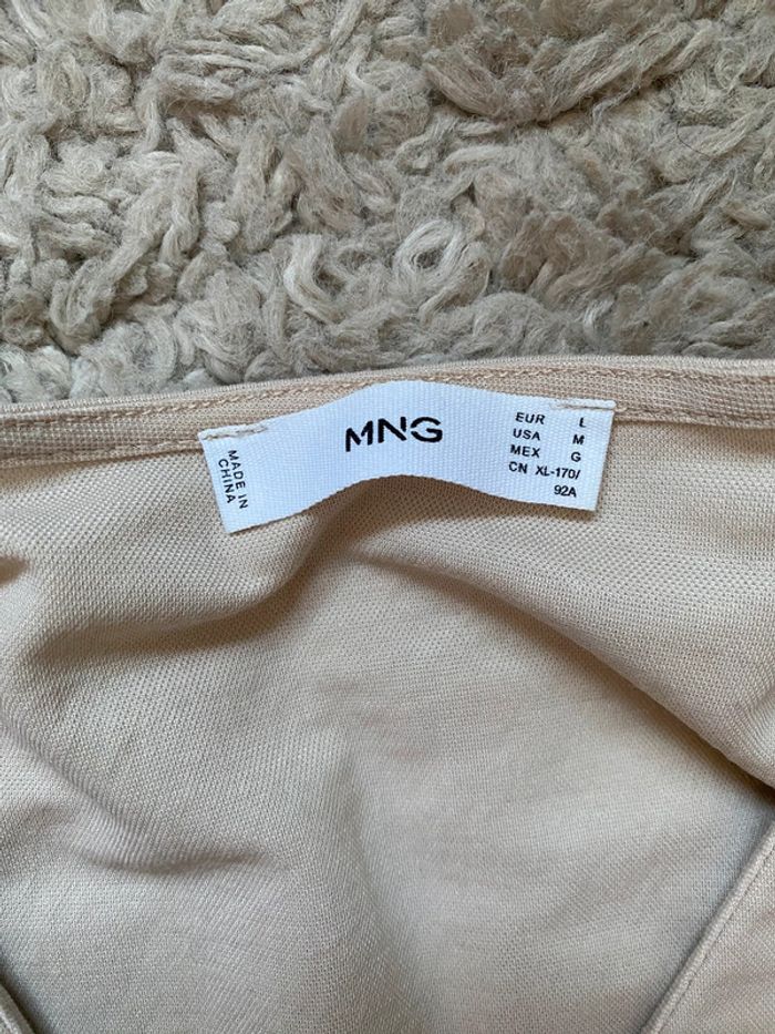 Blouse beige Mango - photo numéro 2
