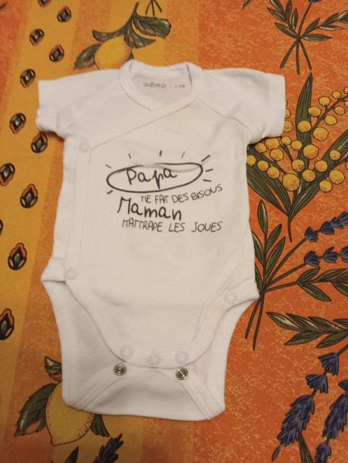 Body mixte 1 mois gemo