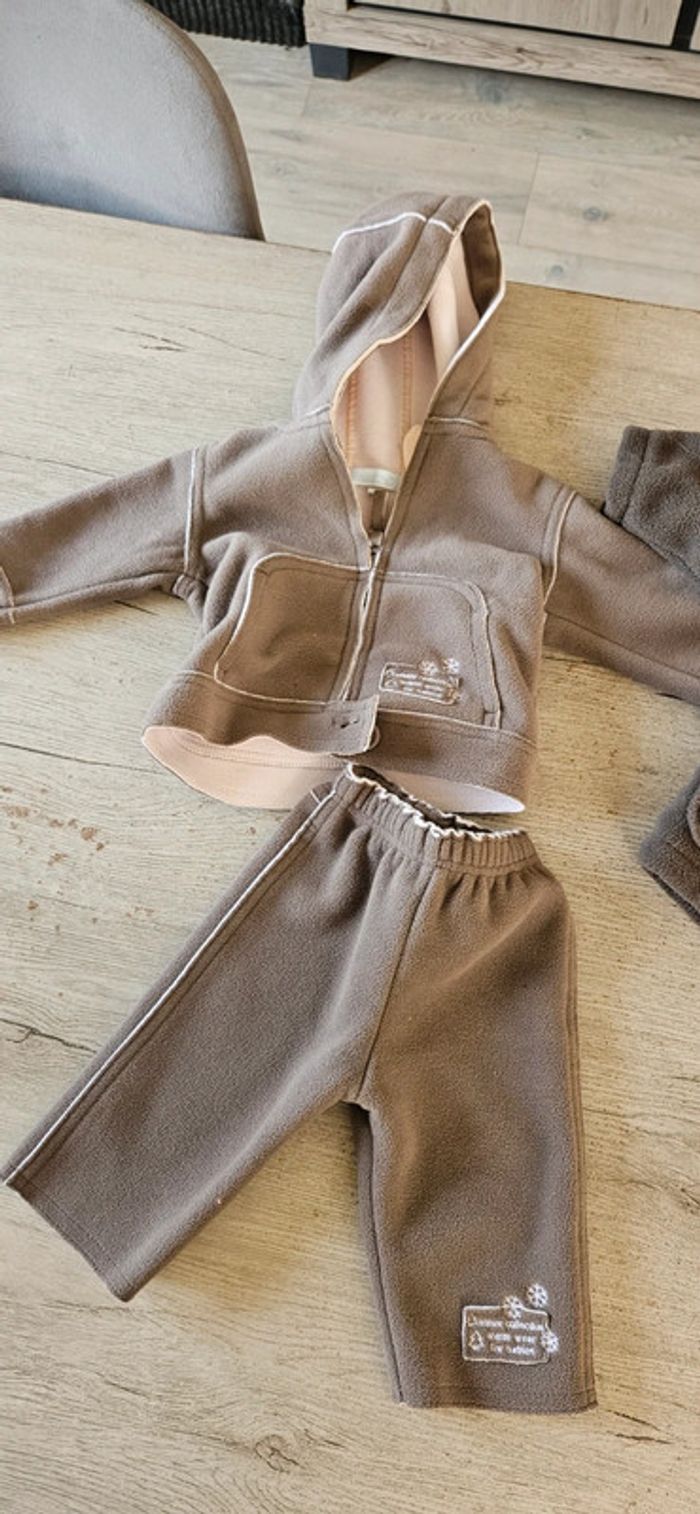 Lot de 10 vêtements d hiver, fille, taille 6 mois - photo numéro 9